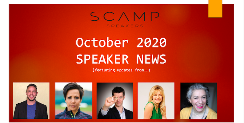 October 2020 Speaker News