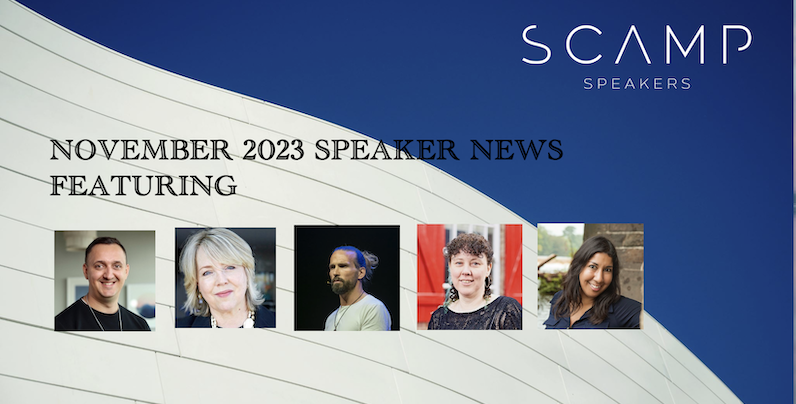 November 2023 Speaker News